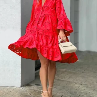 Red Midi Dress